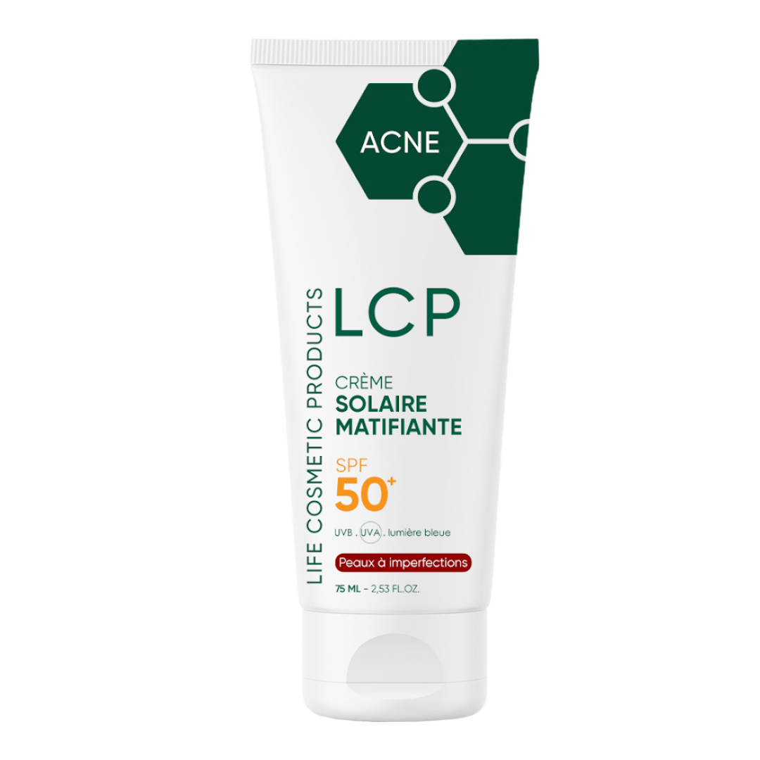 LCP-Acne-Creme-Solaire-Matifiante-Spf50-75ml-1.png LCP Acne Creme Solaire Matifiante Spf50+ 75ml – Image 1