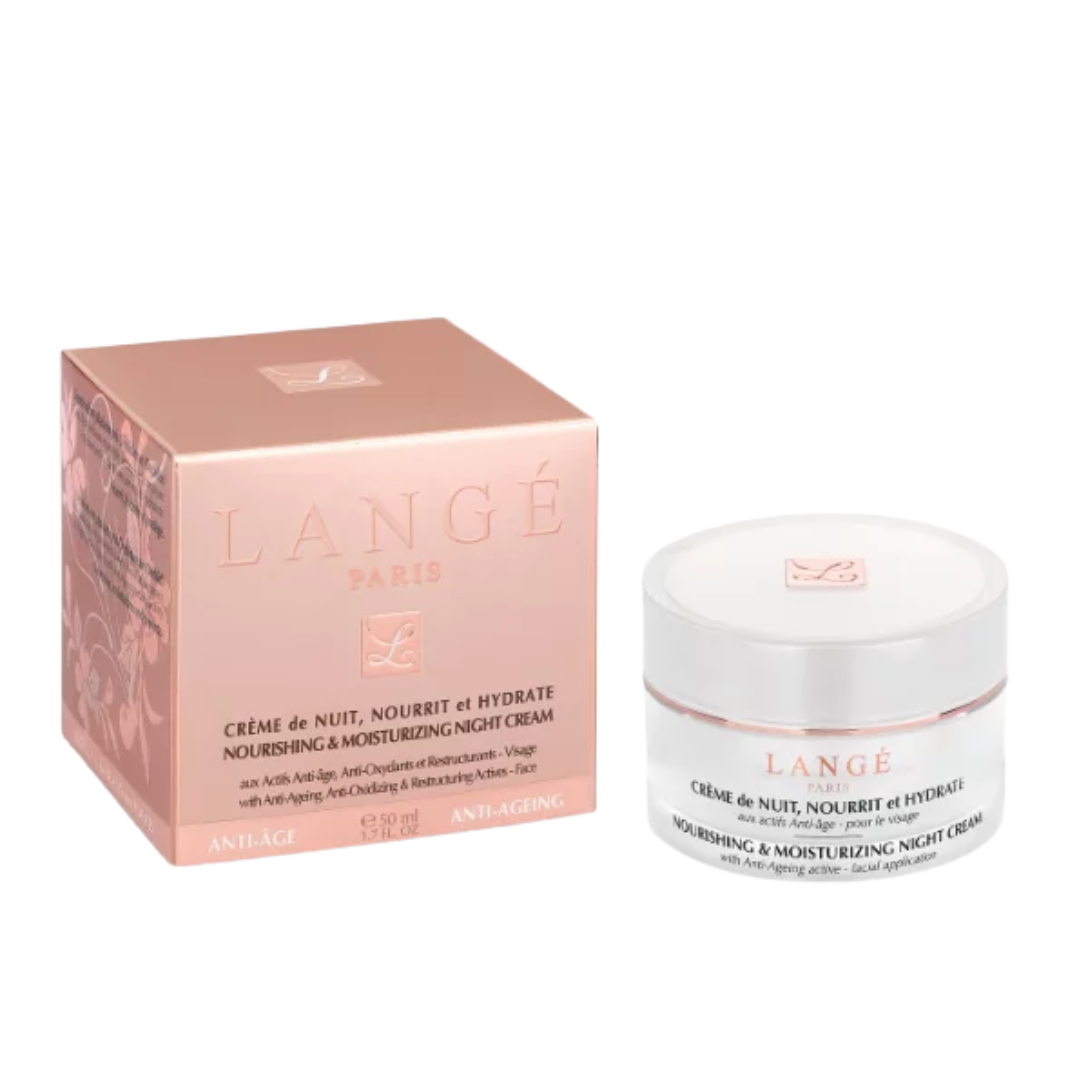 Lange-Creme-De-Nuit-Nourrit-Et-Hydrate-50ml.png Langé Creme De Nuit Nourrit Et Hydrate 50ml – Image 1