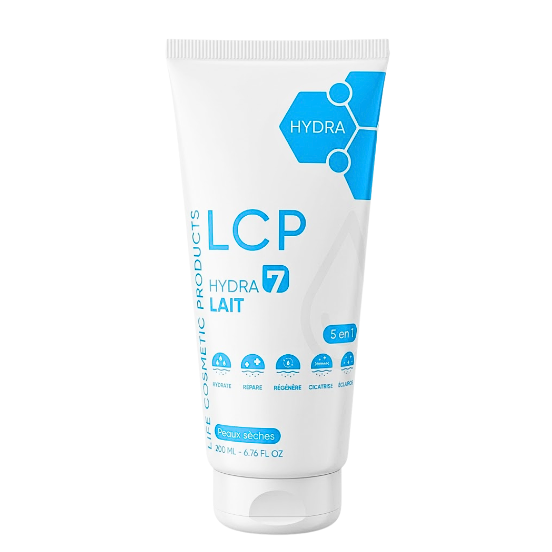 Lcp-Hydra7-Lait-Hydratant-Ps-200ml.png LCP Hydra7 Lait Hydratant Peaux Seches 200ml – Image 1