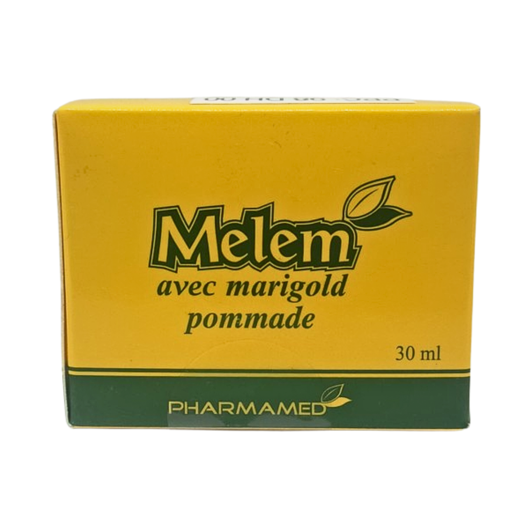 Melem-avec-marigold-pommade-30ml-1.png Melem Avec Marigold Pommade 30ml – Image 1