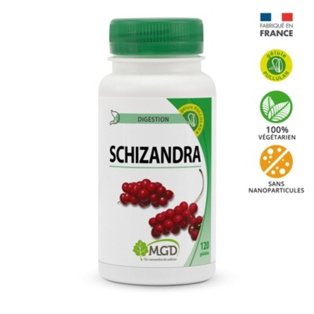 Mgd-Schizandra-120-gelules.jpg Mgd Nature Schizandra 120 gelules – Image 1