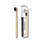 HUMBLE  BROSSE A DENTS BAMBOU ADULTE NOIR DENTS SENSIBLES