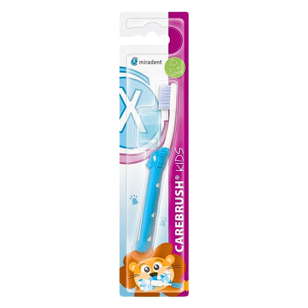 Miradent-Bad-Carebrush-Juniors-Bleu-Ref-630-266.png Miradent Brosse A Dents Carebrush Juniors Bleu Refrence 630 266 – Image 1