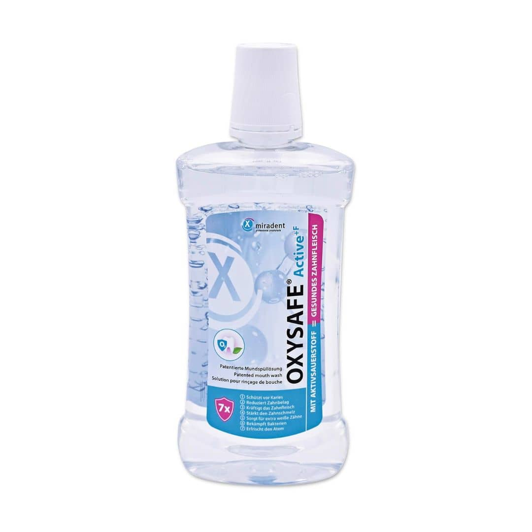 Miradent-Oxysafe-activef-500ml-1-1.png Miradent Oxysafe Active+f 500ml – Image 1