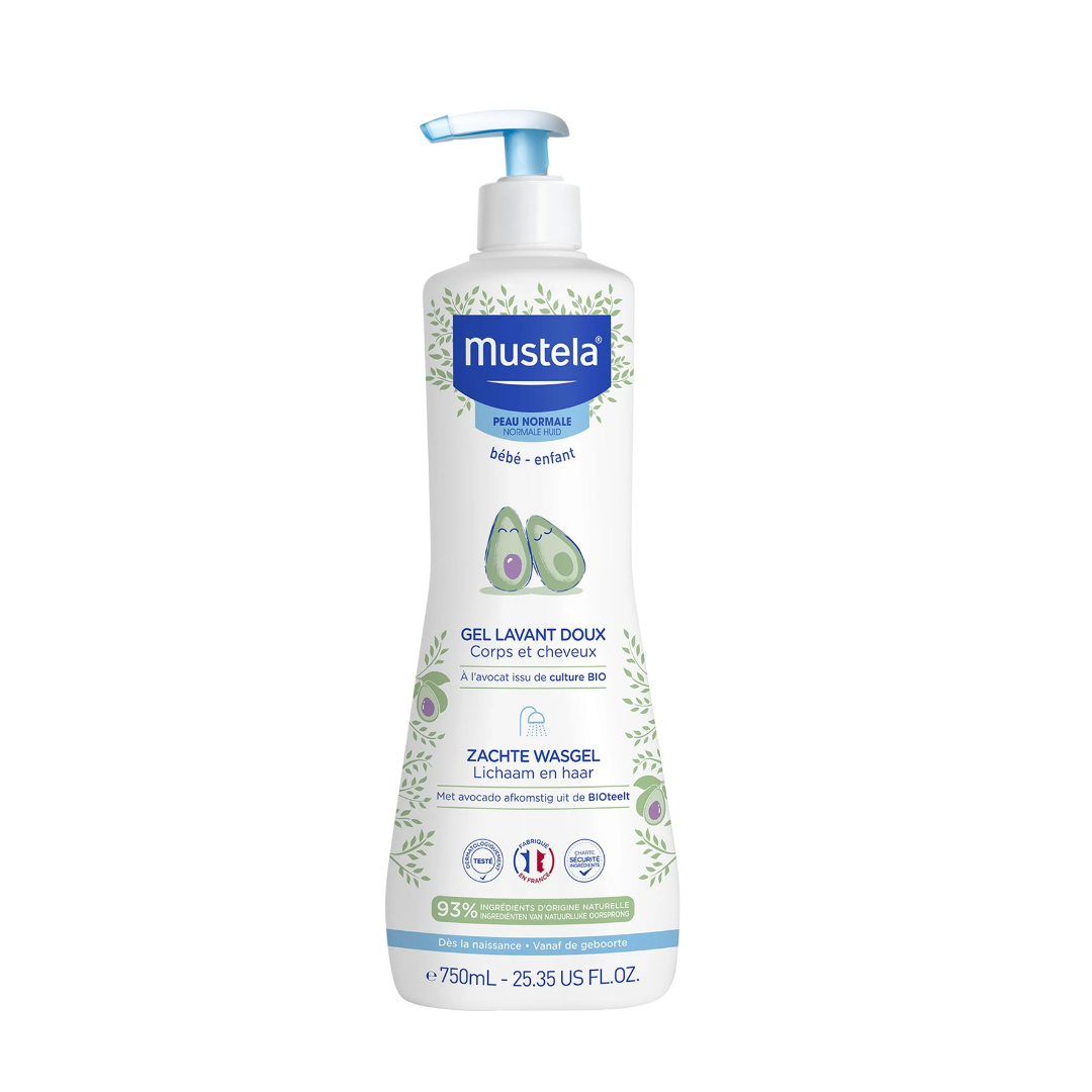 Mustela-Gel-Lavant-Doux-Avocat-750ml.png Mustela Gel Lavant Doux Avocat 750ml – Image 1