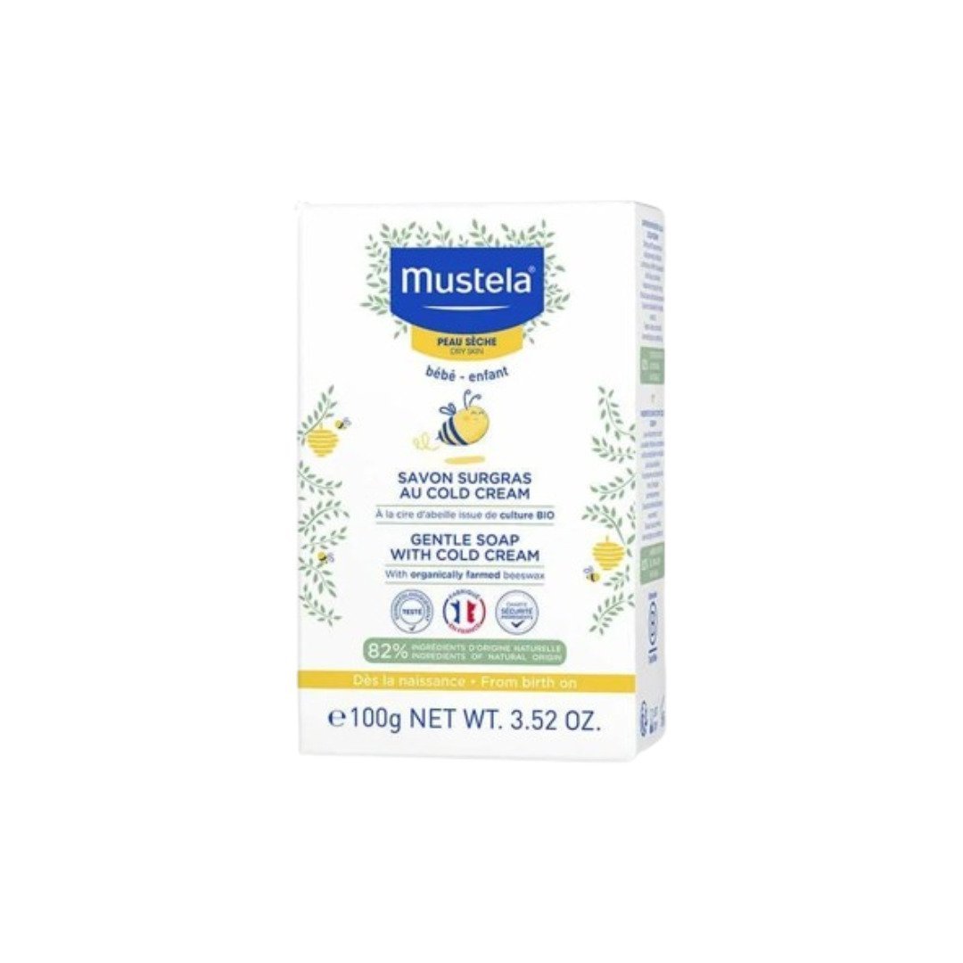 Mustela-Savon-surgras-100gr.jpg Mustela Savon Surgras 100gr – Image 1