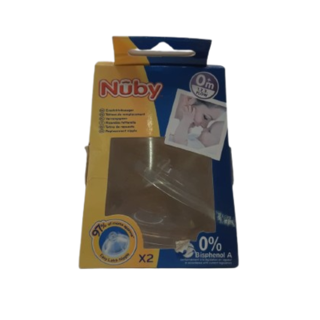 Nuby-2Tetines-de-remplacement-sft-flex-0m-ID0018.png Nuby 2Tetines De Remplacement Sft Flex +0m ID0018 – Image 1