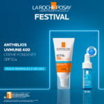 La Roche Posay ANTHELIOS UVMUNE 400 CRÈME FONDANTE SOLAIRE SPF50+ | Peau sensible normales à sèches |50ml  = Mini Hyalu B5 OFFERT