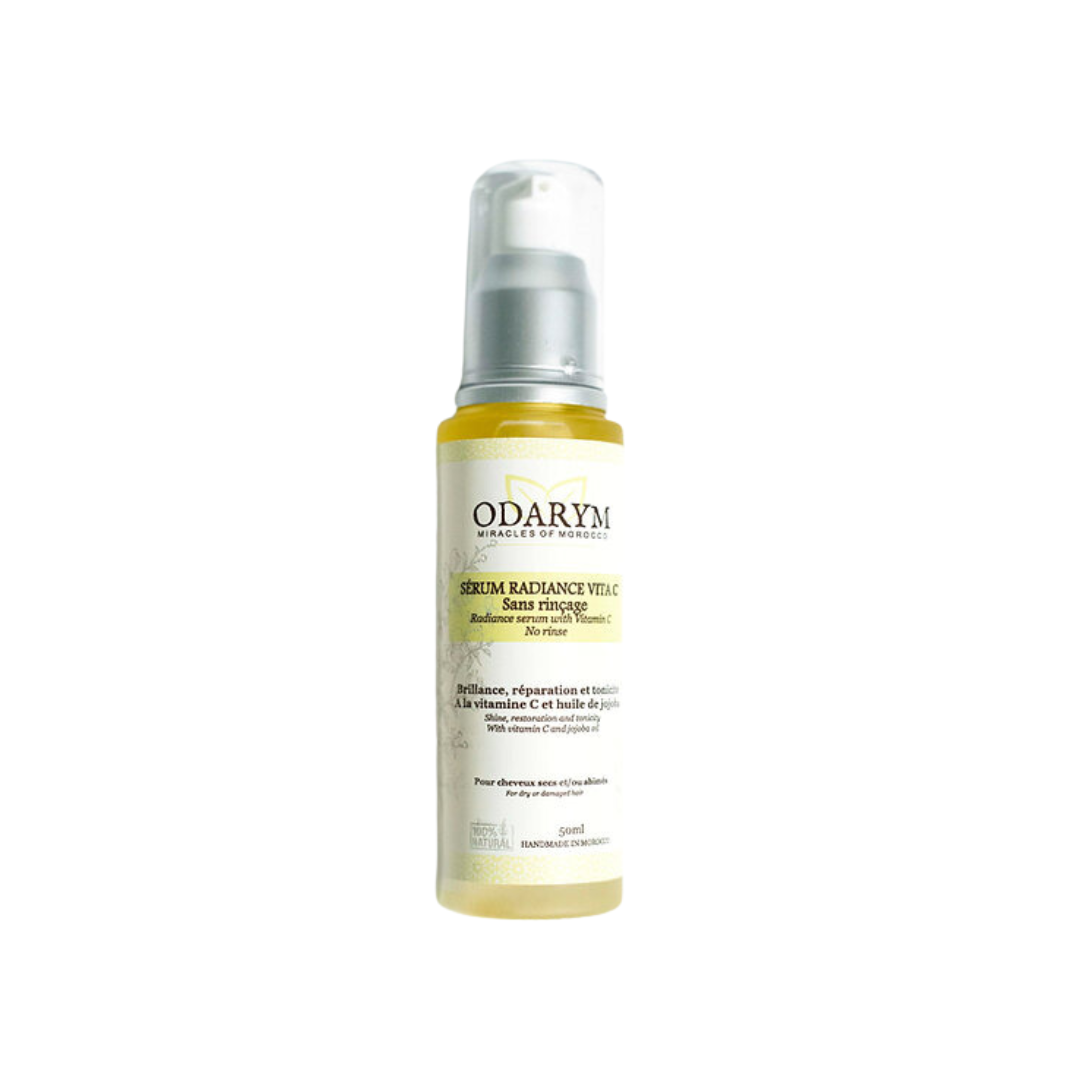 Odarym-serum-radiance-Vita-C-sans-rincage-50ml-1-1.png Odarym Sérum Radiance Vitamine C Cheveux Secs et Cassants – Image 1