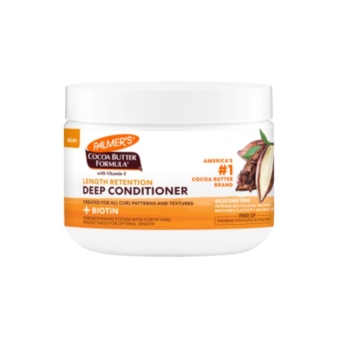Palmers-masque-hydratation-profonde-biotine-340g.jpg Palmer’s Length Retention Deep Conditioner 340g – Image 1