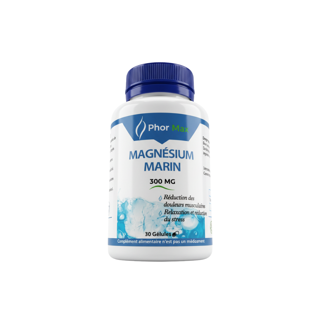 Phormax-Magnesium-Marin-30-Gelules.png Phormax Magnesium Marin 30 Gelules – Image 1
