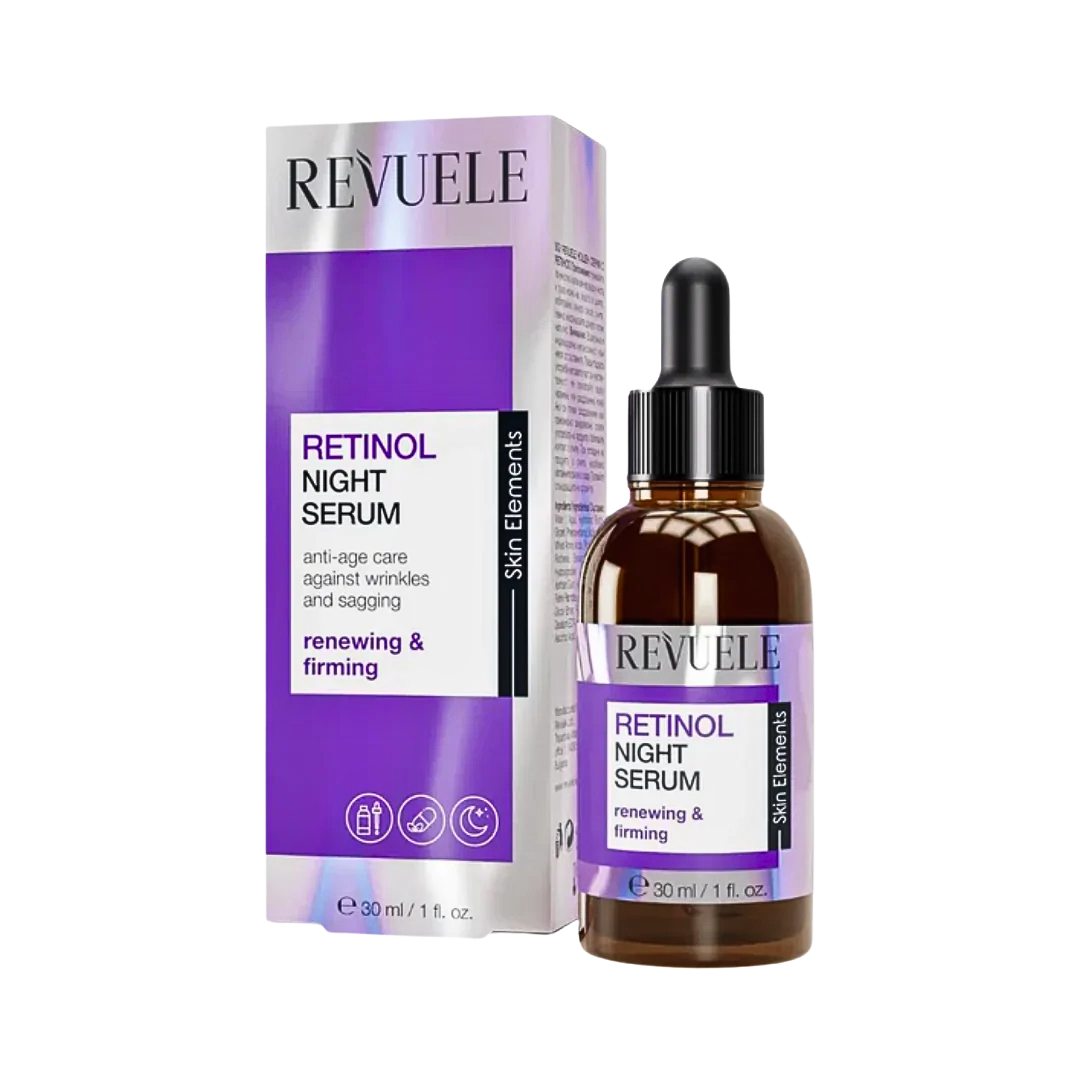 Revuele-Retinol-Night-Serum-30ml.png Revuele Retinol Night Serum 30ml – Image 1