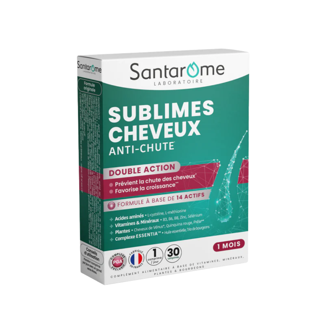 Santarome-Sublimes-Chvx-Anti-Chute-30-Compromies.png Santarome Sublimes Cheveux Anti-Chute 30 Compromies – Image 1