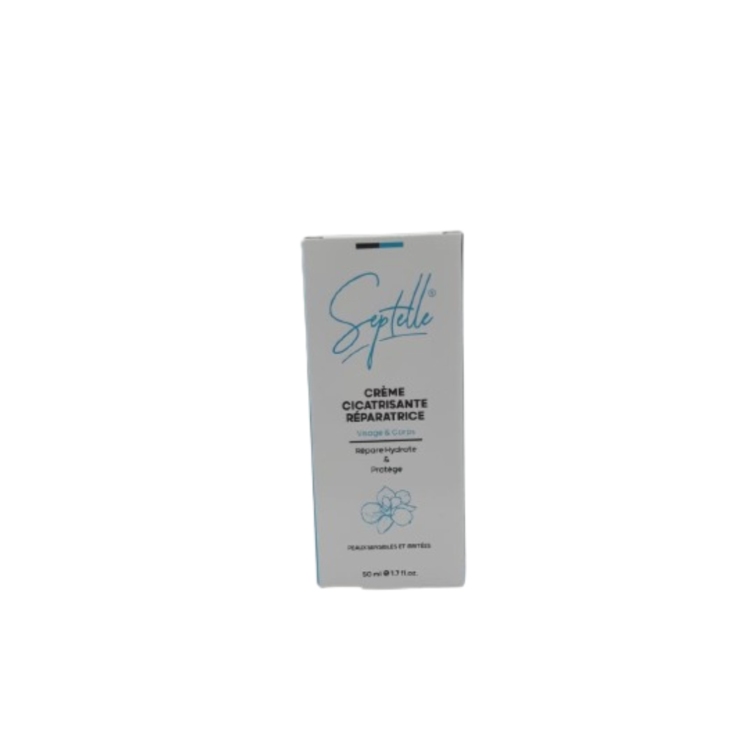 Septelle-Creme-Cicatrisante-Reparatrice-50ml.png Septelle Creme Cicatrisante Reparatrice 50ml – Image 1