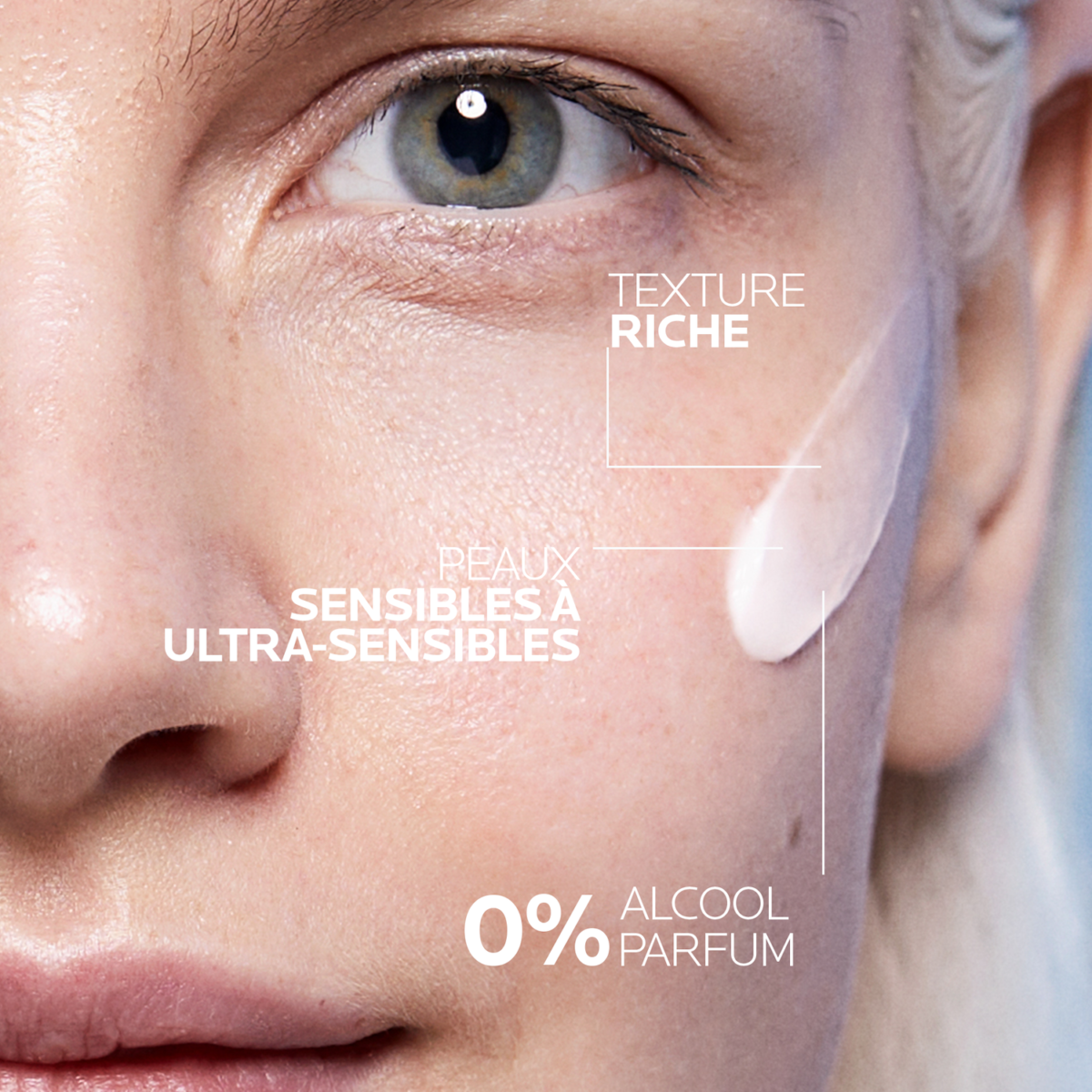 La Roche-Posay Toleriane Sensitive Riche Crème Hydratante Peau Sèche à Très Sèche | 40ml – Image 4