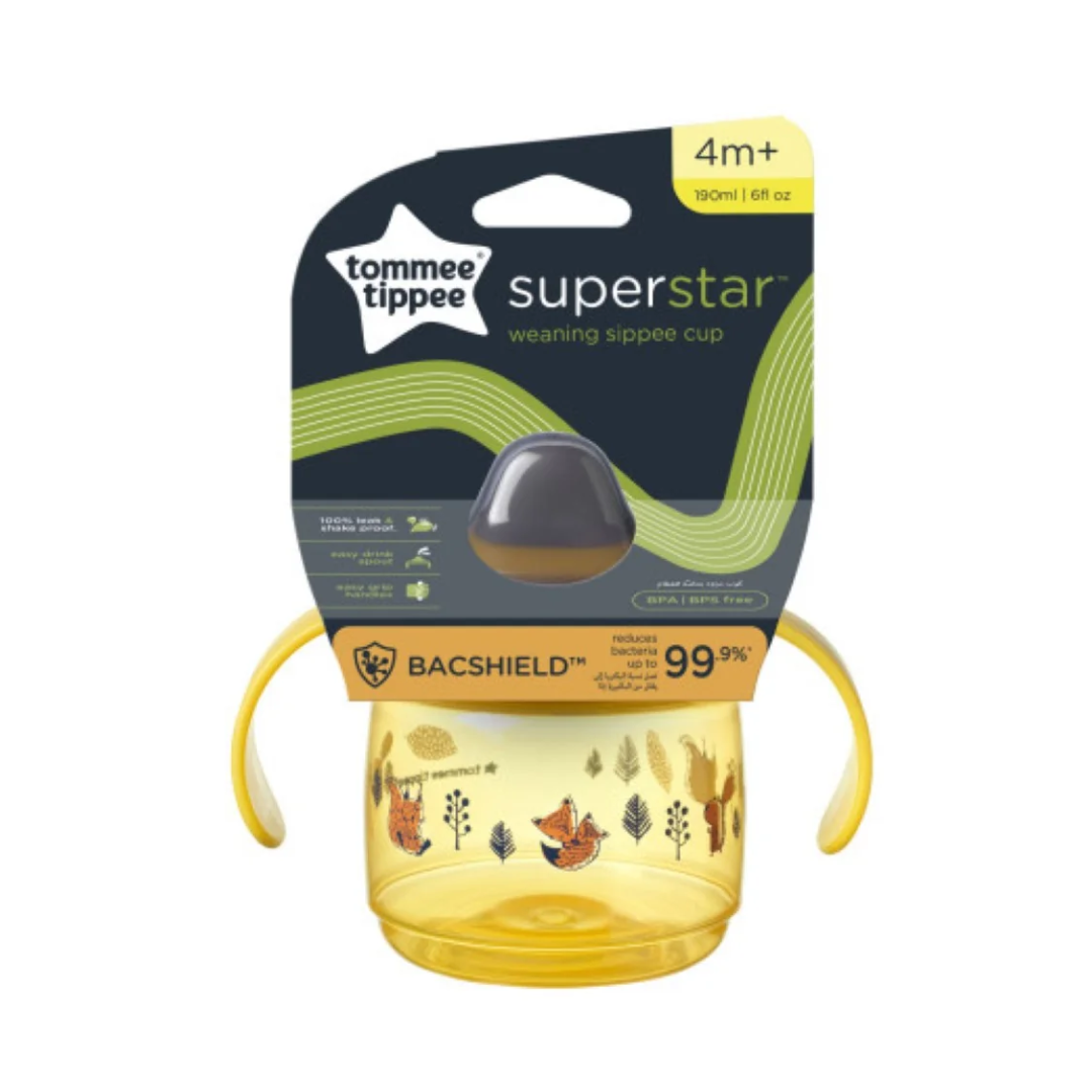 Tomme-Gobelet-Debutant-4m-150ml.png Tommee Tippee Gobelet Debutant 4Mois+ 150ml – Image 1