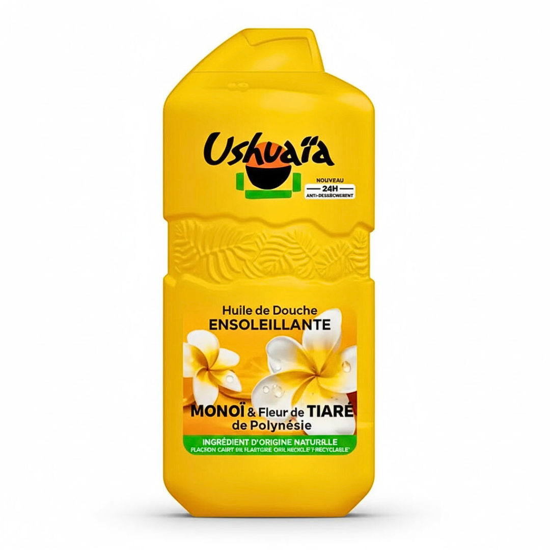 USH-Huile-de-DoucheMonoi-Tiare-280ml-1.png Ushuaia Huile De Douche Monoi Tiare 280ml – Image 1