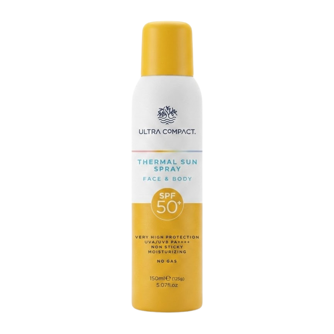 Ultra-Compact-Ecran-Spray-solaire-spf50-150ml.png Ultra Compact Ecran Spray Solaire Spf50+ 150ml – Image 1