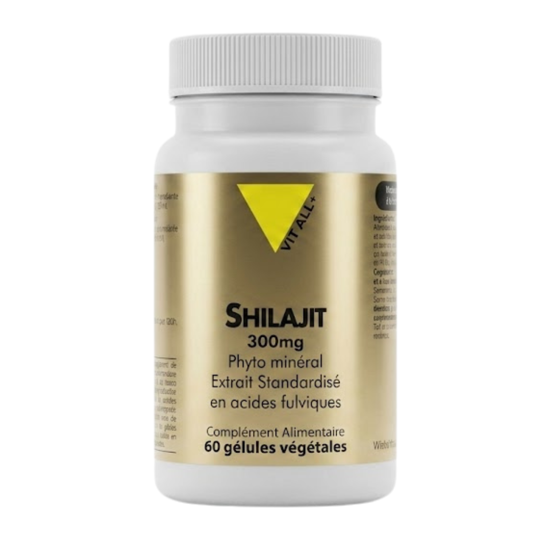 VITALL-Shilajit-60gelules.png VIT’ALL+ Shilajit 60 Gelules – Image 1