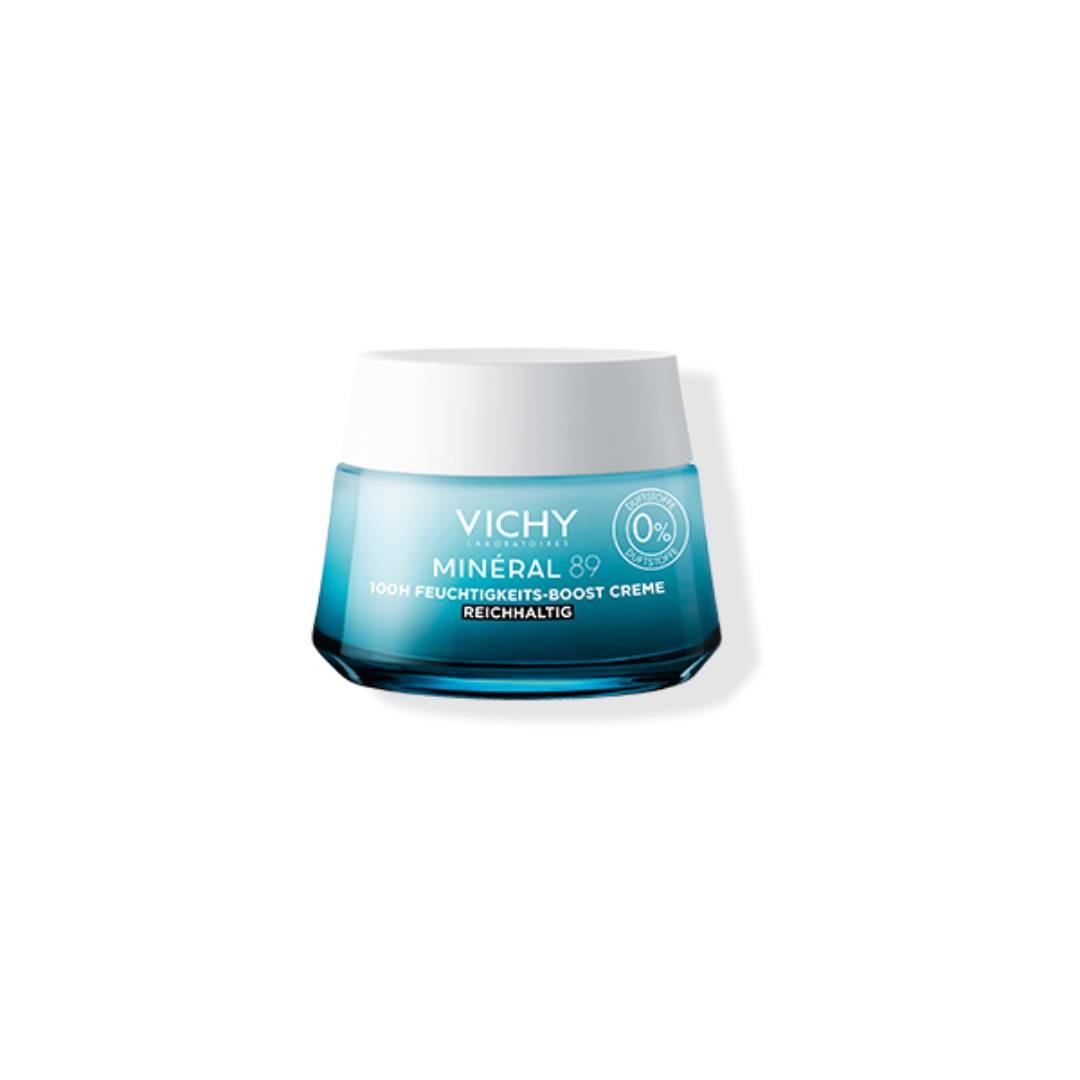 Vichy-Mineral-89-Creme-Boost-Dhydratation100h-Riche-1.png VICHY MINÉRAL 89 CRÈME RICHE BOOST D’HYDRATATION 100H SANS PARFUM – Image 1