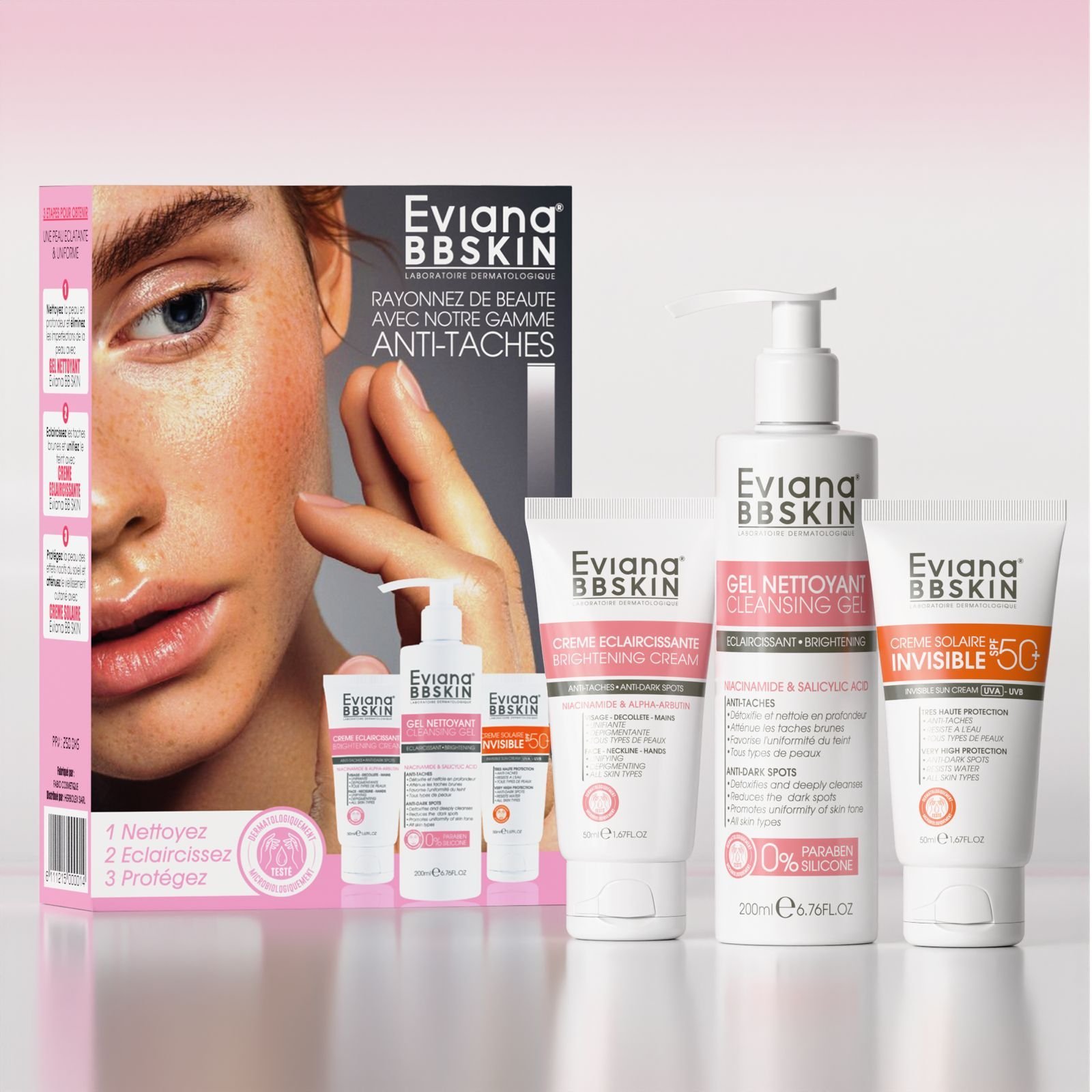 WhatsApp-Image-2026-04-27-at-12.04.00-3.jpeg Eviana Creme Eclaircissant + Gel Nettoyant + Ecran Invisible PACK – Image 1