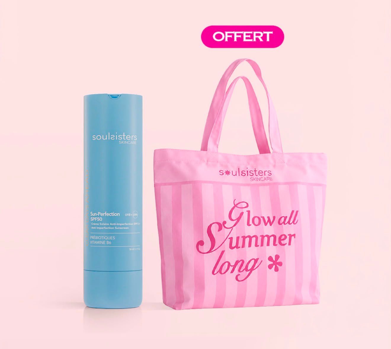 WhatsApp-Image-2026-07-29-at-14.46.46-1.jpeg Soul Sisters Creme Solaire Anti-Imperfection SPF50+ 50ml = Sac offert – Image 1
