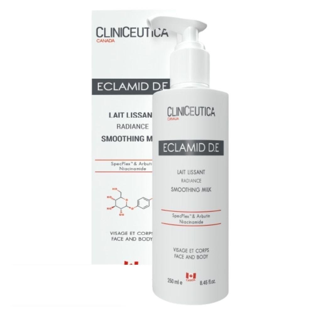 cliniceutica-eclamid-de-radiance-lait-lissant-250ml-prix-maroc-parapharmacie-en-ligne-beautymall-1.jpg Cliniceutica Eclamid D.E Radiance Lait Lissant 250ml – Image 1