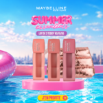 MAYBELLINE LOT DE 3 SUPERSTAY TEDDY TINT 10-15-55 + TROUSSE OFFERTE