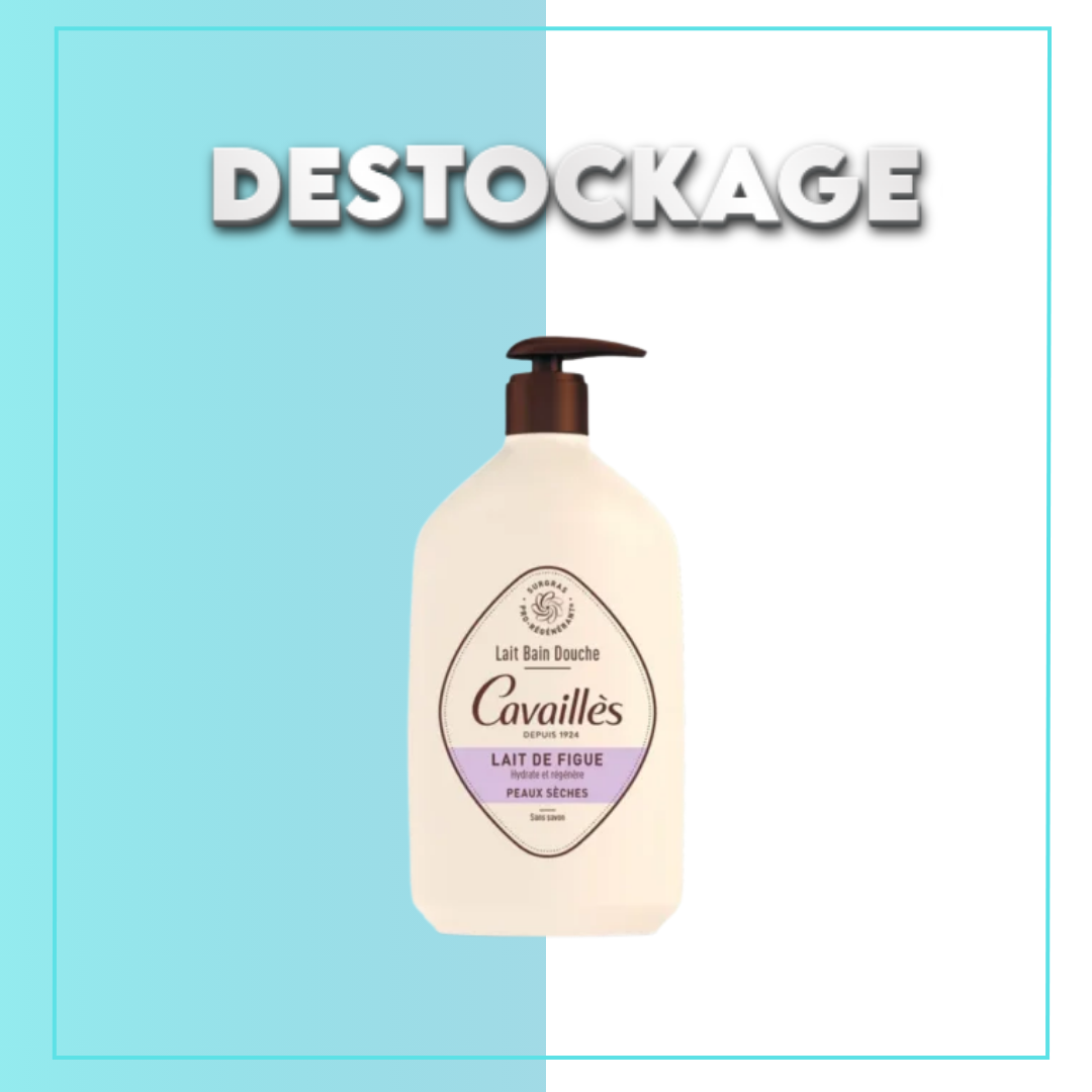 destockage-cabosse-16-2.png Rogé Cavaillés Lait bain douche Hydratant – Lait de figue 1L DESTOCKAGE – Image 1