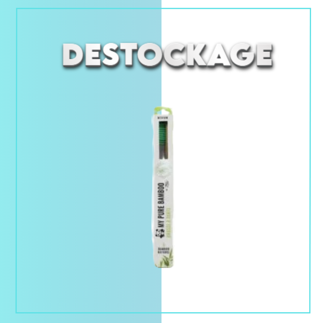 destockage-cabosse-31-1.png Denti-Smile Bad Bambou Medium Vert DESTOCKAGE – Image 1