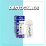 Dodie Biberon Multi Perfore Tetine Debit 2 Bleu 0-6mois 270ml – DESTOCKAGE