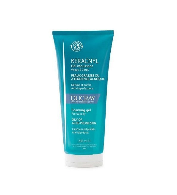 ducray-keracnyl-gel-moussant-200-ml.jpg Ducray – Keracnyl Gel moussant – 200 ml – Image 1