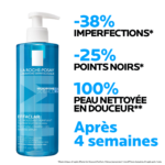 La Roche-Posay Effaclar Gel Moussant Peau Grasse Acnéique | 400ml = GEL MOUSSANT 50ML OFFERT – Image 7