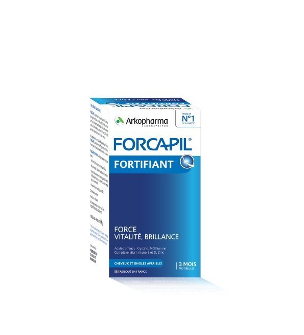 forcapil-fortifiant-180-gelules.jpg Forcapil Cheveux Et Ongles – 180 Gelules – Image 1