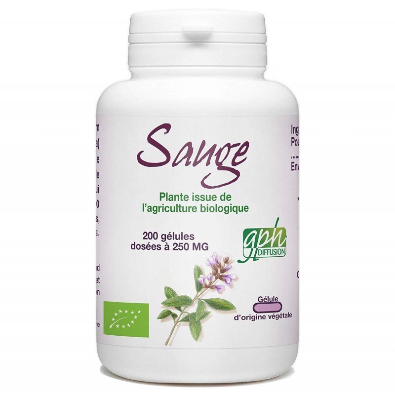 gph-diffusion-sauge-bio-200-gelules.jpg GPH DIFFUSION Sauge 200 Gelules – Image 1