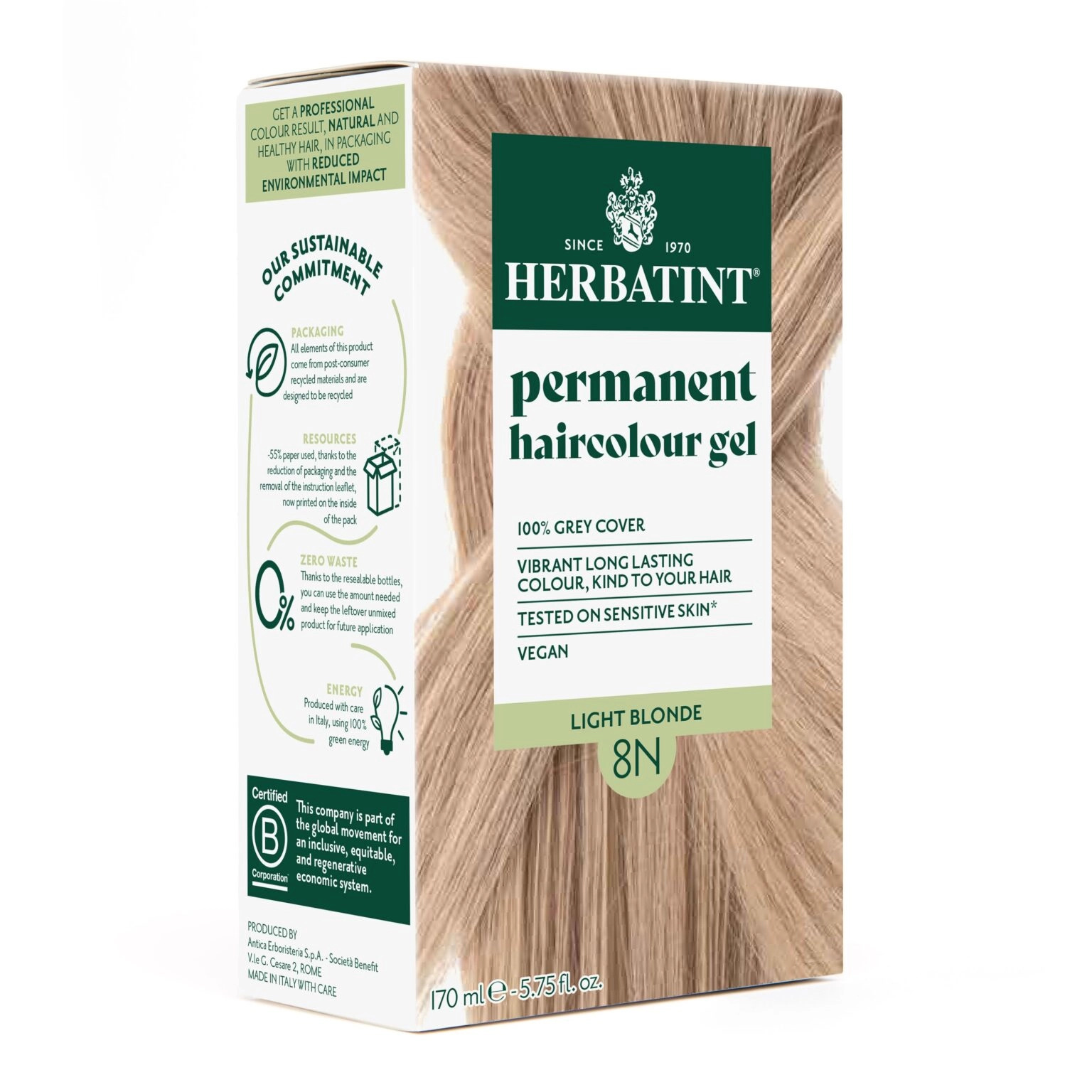 herbatint-coloration-cheveux-permanente-150ml-8n-blond-clair-1536x1536-1.webp Herbatint Coloration Permanente 8N Blonde clair 170ml – Image 1