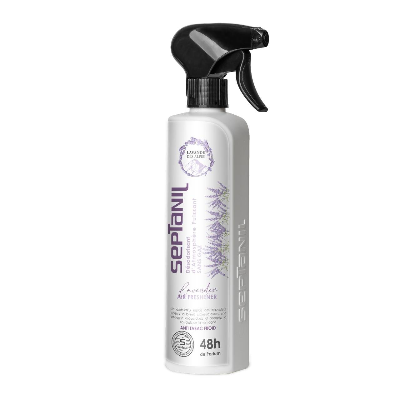 lavande.jpeg Septanil Desodorisant D’atmosphere Lavande 500ml – Image 1