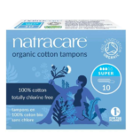 NATRACARE TAMPONS SUPER SANS APPLICATEUR 10 Unités