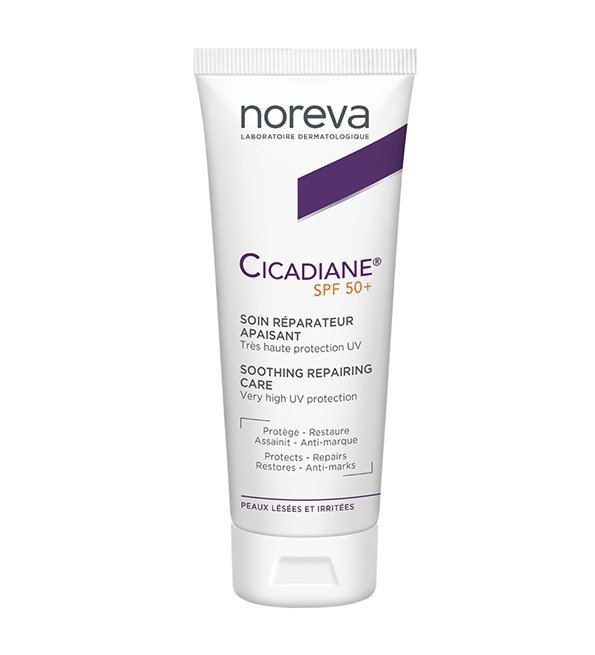 noreva-cicadiane-spf.jpg Noreva Cicadiane Protect Crème Réparatrice Photo-Protectrice spf 50+ – 40 ml – Image 1