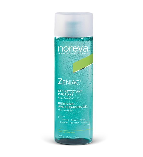 noreva-zeniac-gel-nettoyant.jpg NOREVA ZENIAC GEL NETTOYANT PURIFIANT 200 ml – Image 1