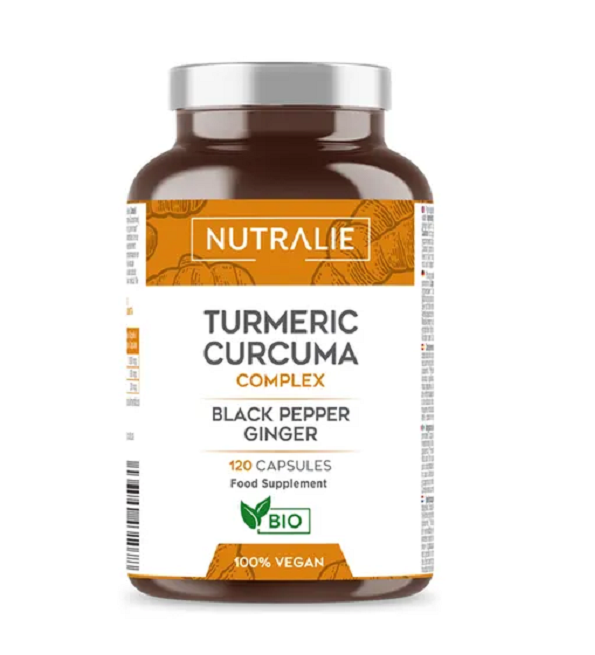 nutralie-turmeric-curcuma-complex-120capsules-1.png NUTRALIE TURMERIC CURCUMA COMPLEX 120 GÉLULES – Image 1
