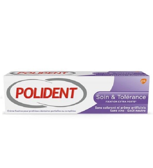 polident-fixation-soin-et-tolerance-40g-beautymall-parapharmacie-maroc-prix.jpg POLIDENT FIX SOIN & TOLERANCE 40G – Image 1