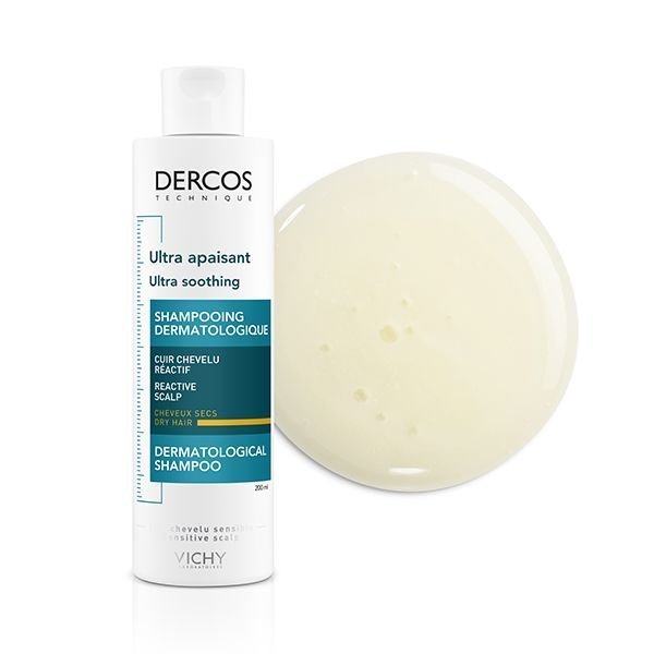 vichy-dercos-shampoing-ultra-apaisant-cheveux-secs-200ml-1.jpg Vichy Dercos Shampoing Ultra Apaisant Cheveux Secs | 200ml – Image 1
